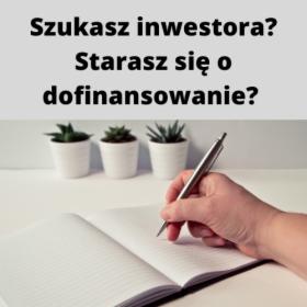 Biznes Plan Dotacja z Urzędu Pracy UE kredyt inwestor dla firm