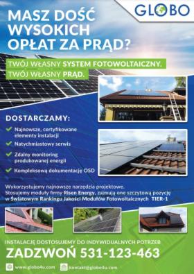 Sprzedaż i montaż instalacji fotowoltaicznych Gdańsk/ Polska