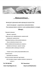 Prace wykończeniowe