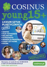LICEUM SZTUK PLASTYCZNYCH COSINUSYOUNG +15