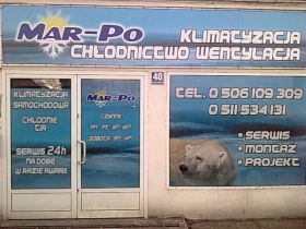 Dostawa, montaż, serwis, konserwacja urządzeń klimatyzacyjnych, systemów wentylacyjnych i chłodniczy