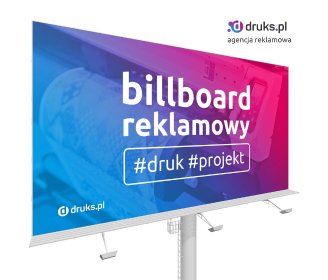 Billboard reklamowy - projektowanie, druk