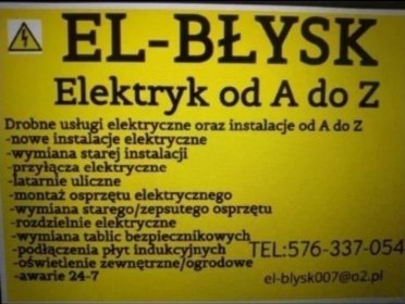 Instalacje elektryczne