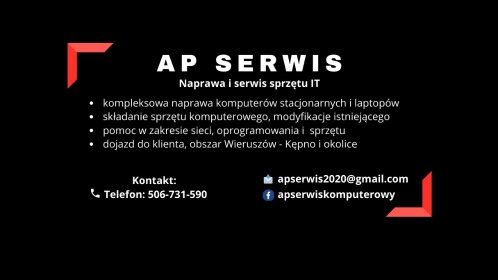 Naprawa komputerów, laptopów, serwis sprzętu IT