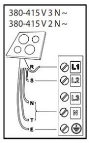 Podłączenie płyty indukcyjnej