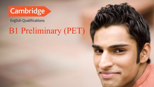 Cambridge English PET exam - przygotowanie do egzaminu