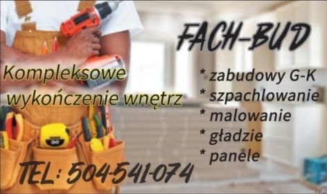 KOMPLEKSOWE WYKOŃCZENIA WNĘTRZ