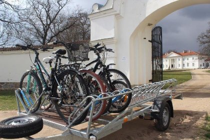 Transport rowerów, wynajem przyczep rowerowych