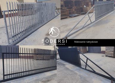 Mobilne usługi  oczyszczania  powierzchni metodą sodowania/piaskowania