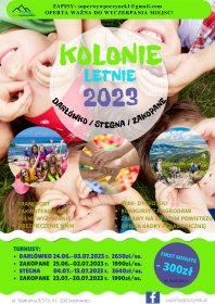Kolonie letnie 2023