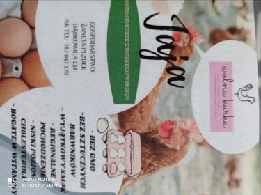 Sprzedaż wiejskich jaj od kur z wolnego wybiegu