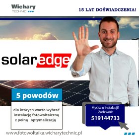 SolarEdge instalacja fotowoltaiczna