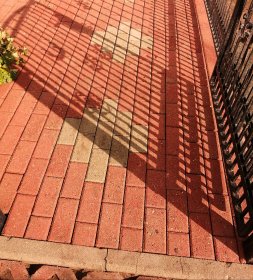 Mycie kostki brukowej