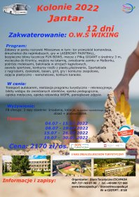 Kolonie letnie nad morzem