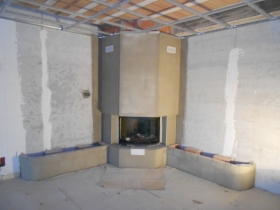 Budowa kominków,łuki,marmury, kolumny