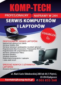 Profesjonalny Serwis Komputerów i Laptopów w Bydgoszczy