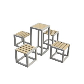 Ławki, stoliki, kosze parkowe, wiaty