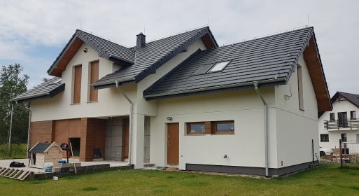 Elewacyjne tynki natryskowe