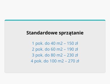 SPRZĄTANIE DOMÓW, MIESZKAŃ I INNYCH POMIESZCZEŃ