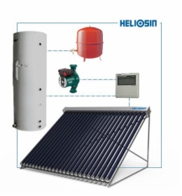Zestaw solarny, kolektory słoneczne Heliosin 200AKH 24 (2-3os.)