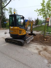 Wykopy pod fundament-