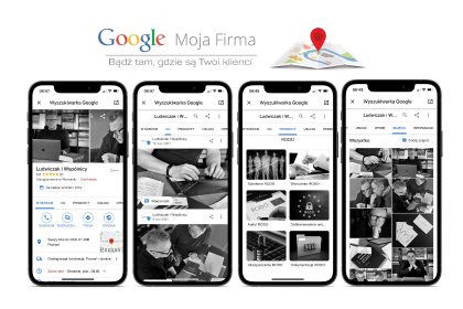 Konfiguracja i/lub prowadzenie wizytówki Google Moja Firma