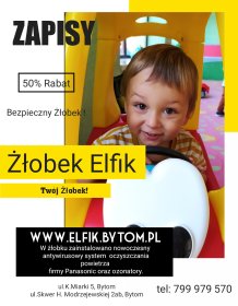 Żłobek Niepubliczny Elfik, opieka nad dziećmi do lat 3