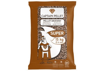 Pellet dębowy Super (certyfikat DOBRY PELLET)