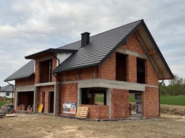 Budowa DOMÓW : fundamenty - ściany - strop - dach