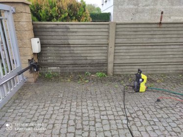 Czyszczenie Ogrodzeń betonowych i Kostki Brukowej