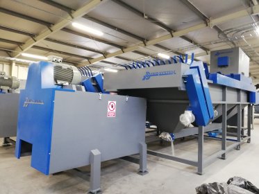 Linia do mycia tworzyw sztucznych