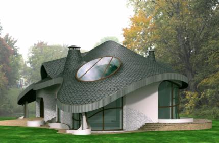 Projektowanie domów z falą