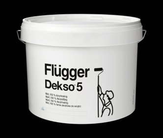 [Usługa + Materiał] Malowanie natryskowe ścian - Flugger Dekso 5