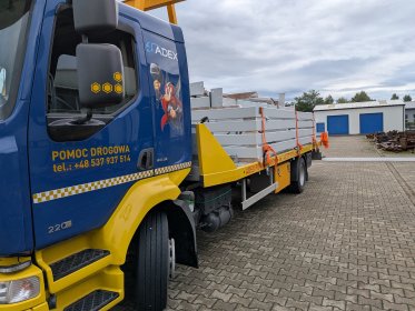 Realizuję także nietypowe przewozy od maszyn po nietypowe pojazdy