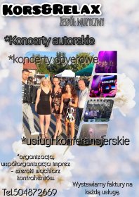 Koncerty - Zespół Kors&Relax