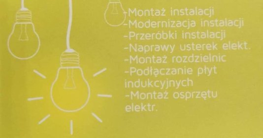 Elektryk - Usługi elektryczne instalacje elektryczne usługi monterskie