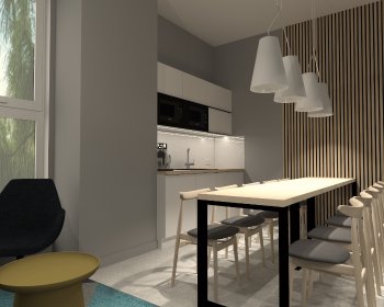 aranżacja wnętrz biurowych