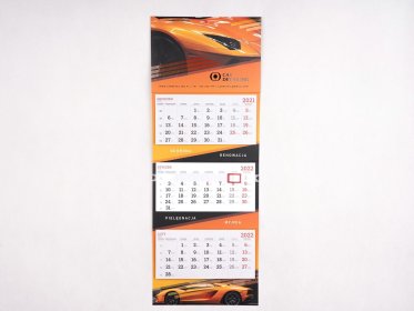 Kalendarze Trójdzielne z Projektem Gratis