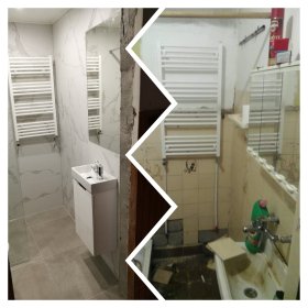 Glazura terakota łazienki kompleksowo