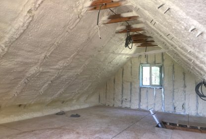 Ocieplenie pianą Pur