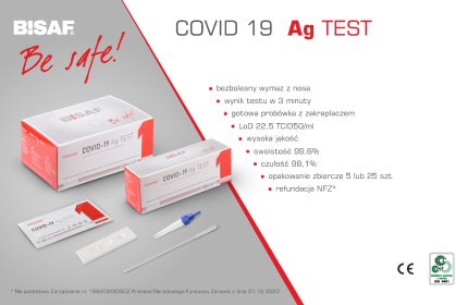 Test antygenowy BISAF Core Test COVID-19 Ag