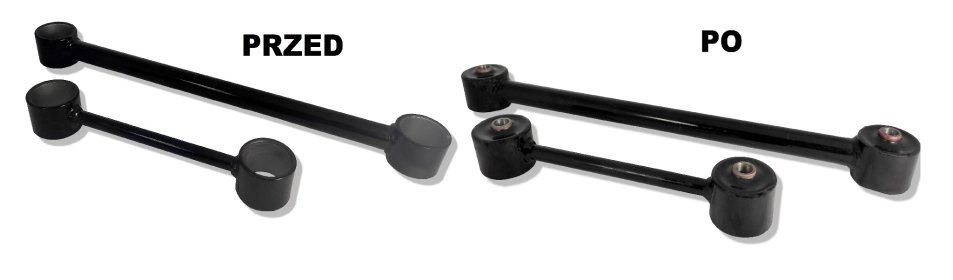 Regeneracja poliuretanem elementów zawieszenia samochodowego