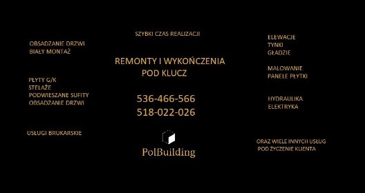 Remonty/wykończenia