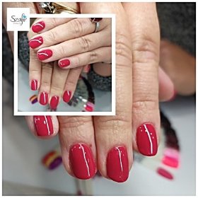 Utwardzenie naturalnej płytki paznokcia żelem