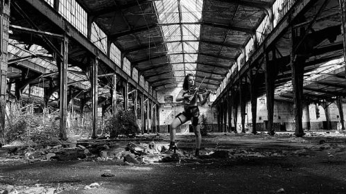 Show muzyczne- elektryczne skrzypce