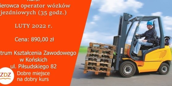 Kierowca operator wózków jezdniowych