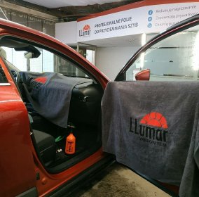 Termoizoliacyja szyby czolowej, przednich bocznych.