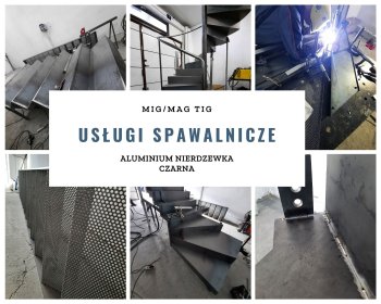 Spawanie TIG, MIG/MAG aluminium, stal nierdzewna oraz węglowa