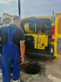 Udrożnianie kanalizacji ciśnieniowym wuko. Hydraulik Łódź 24h