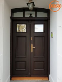 Drzwi zewnętrzne drewniane na wymiar